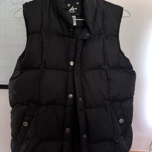 Black Puffer Vest
